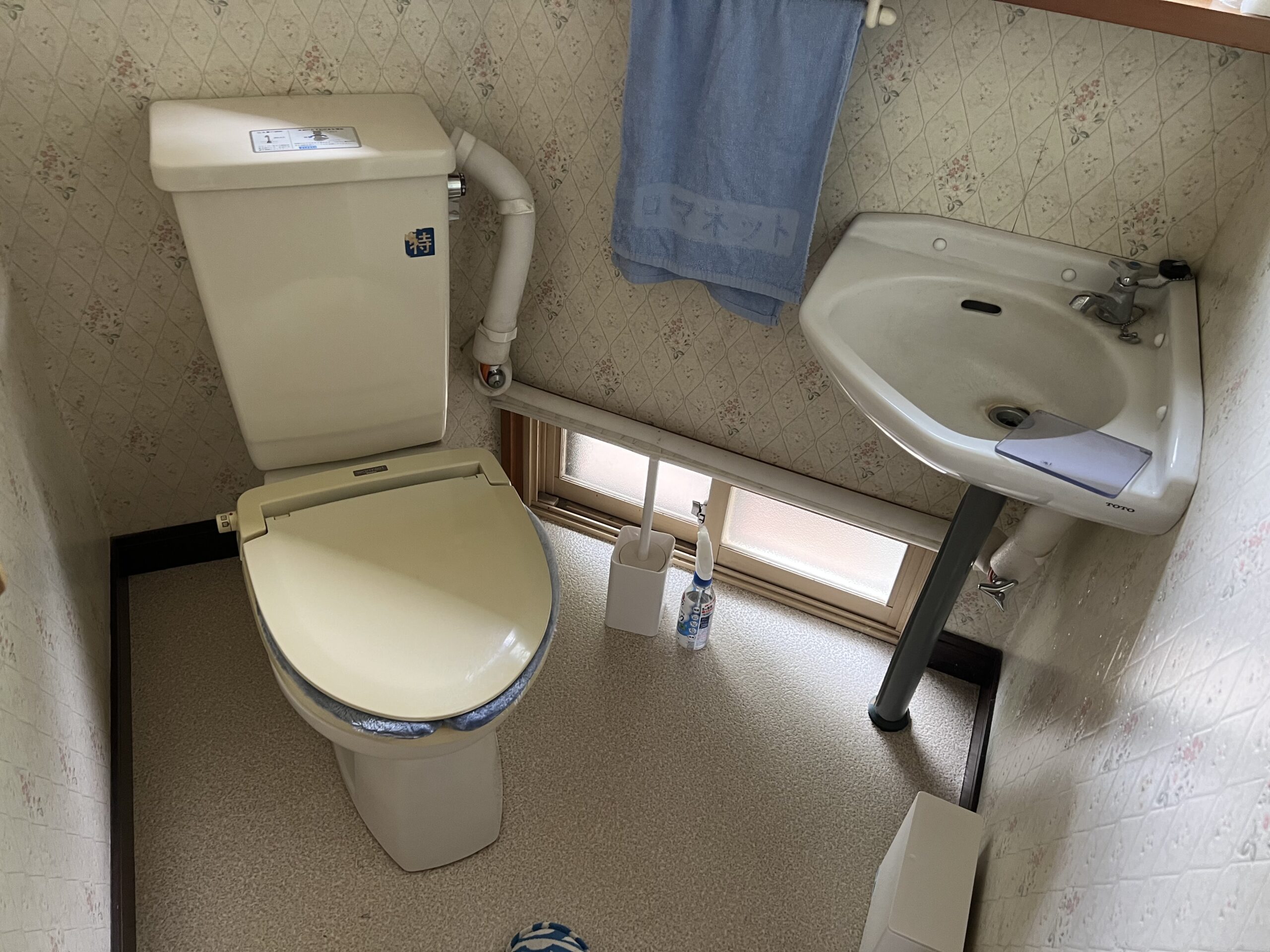 WC改修工事です！の前